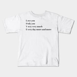 Valantine Kids T-Shirt